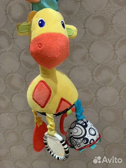 Игрушки пакетом погремушки в коляску в кроватку