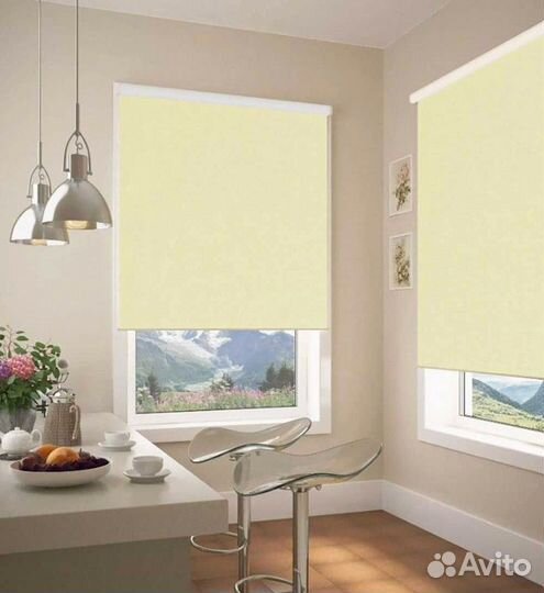 Шторы рулонные, жалюзи