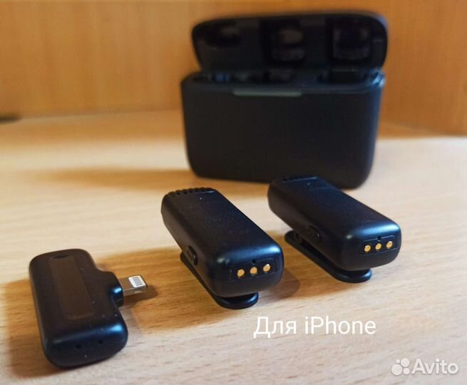 Петличные микрофоны для iPhone/Android