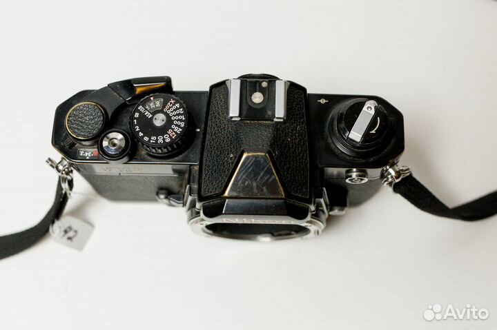 Nikon FM2 черный пленочный фотоаппарат с нюансом