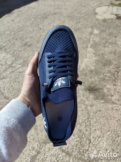 Слипоны кеды новые Adidas 39-44 размеры, 2 расц