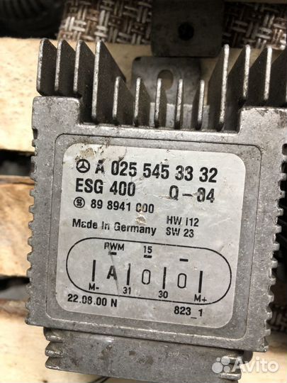 Блок управления Винтелятором На Мерседес е210