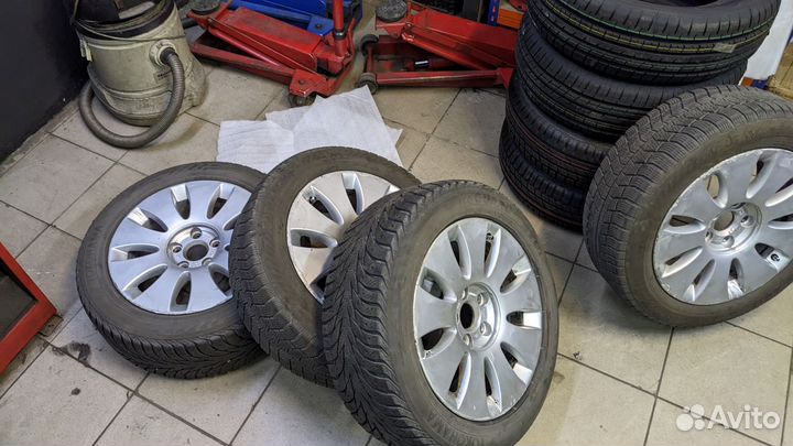 Литые диски r16 с Зимней резиной