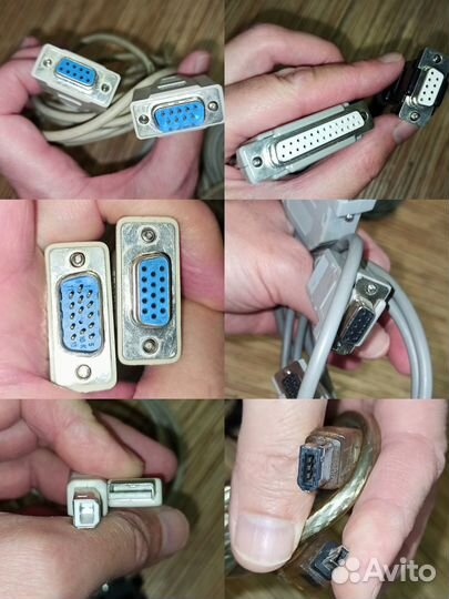 Компьютерные кабели и переходники