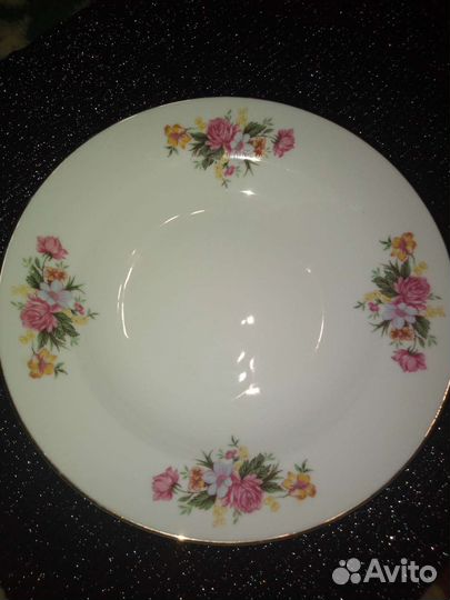 Тарелки от сервиза Чехии, Япония, Германия