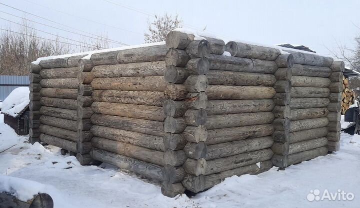 Сруб бани 6х6