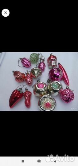 Ёлочные игрушки СССР