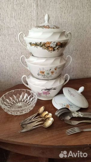 Супница фарфор