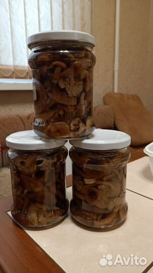 Грибы опята маринованные