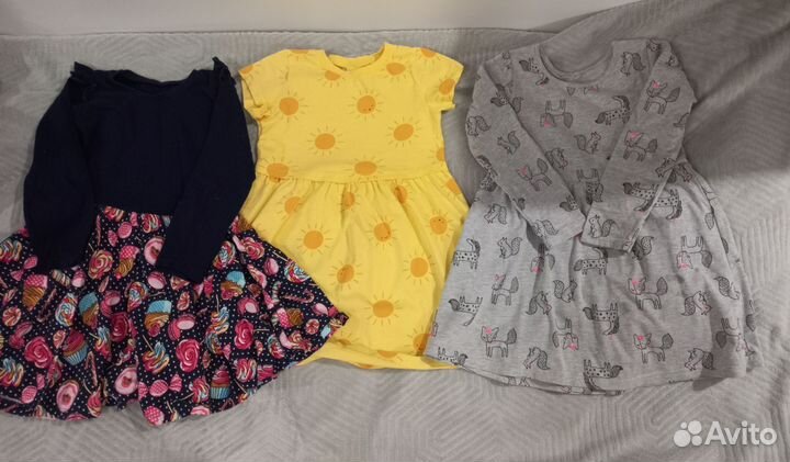Одежда для девочки пакетом 110 116