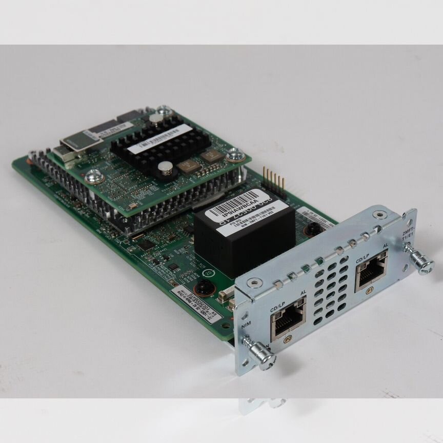 [NIM-2MFT-T1] Модуль Cisco /E1 Новые Nim-2mft-T1