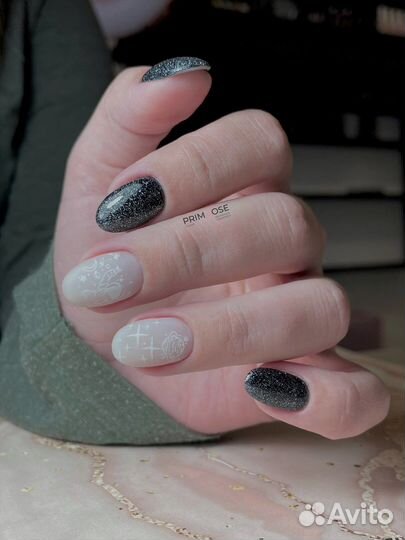 Снятие+маникюр+покрытие+укрепление