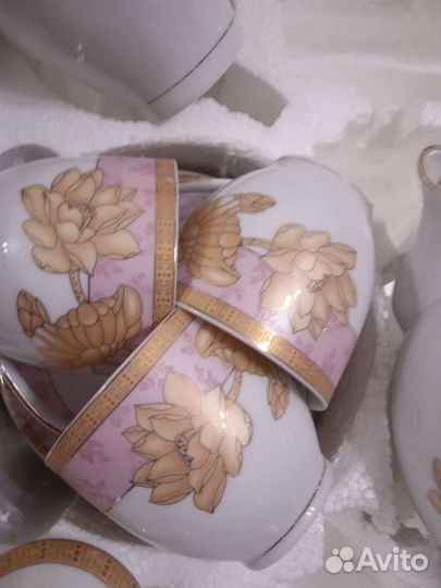 Сервиз чайный новый 15 предметов