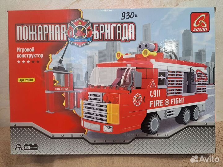 Машина пожарная конструктор