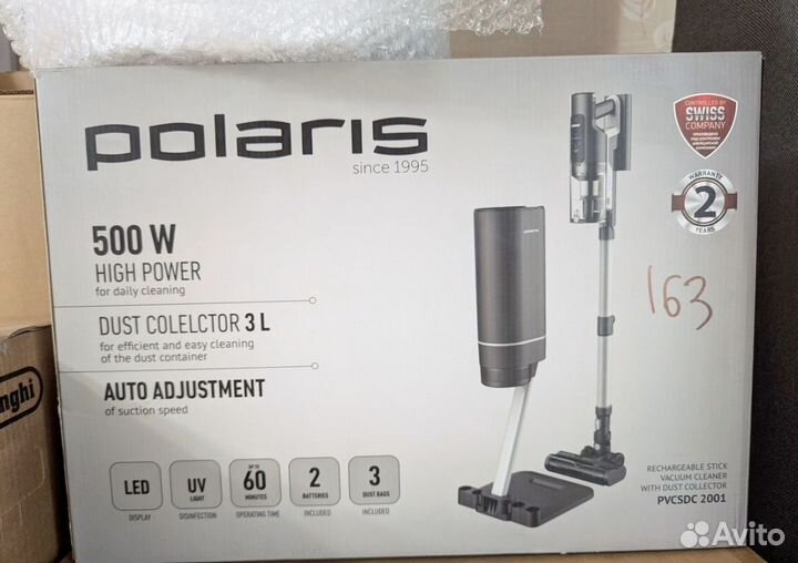 Новый Вертикальный Пылесос Polaris pvcsdc 2001