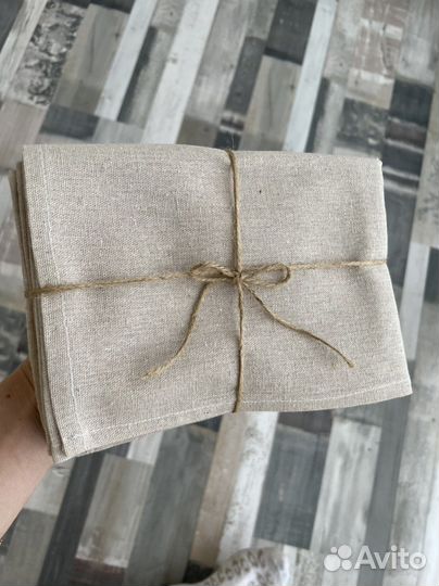 Полотенца льняные