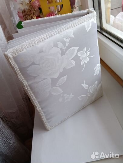 Свадебный фотоальбом ручной работы