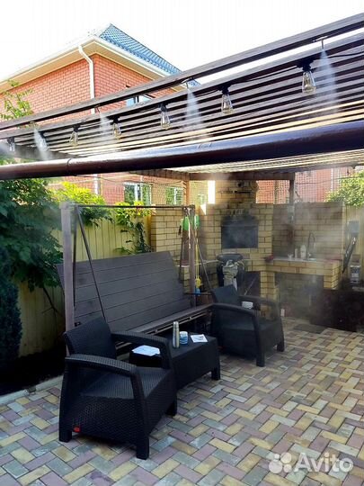 Искусственный водяной туман -20 форсунок