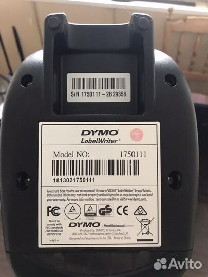Термопринтер этикеток dymo labelwriter450