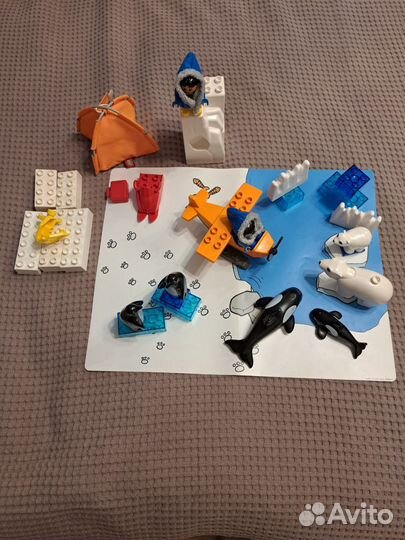 Lego 3621. Раритетный набор лего дупло 2002г