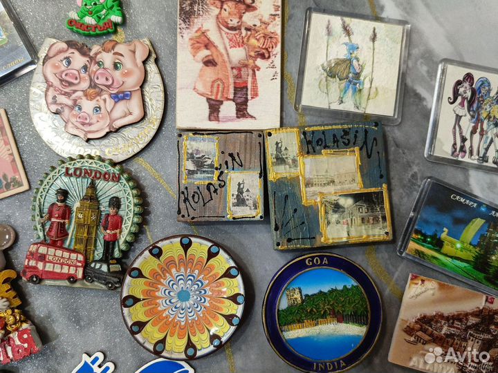 Магнитики на холодильник