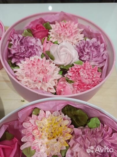 Зефирные цветы