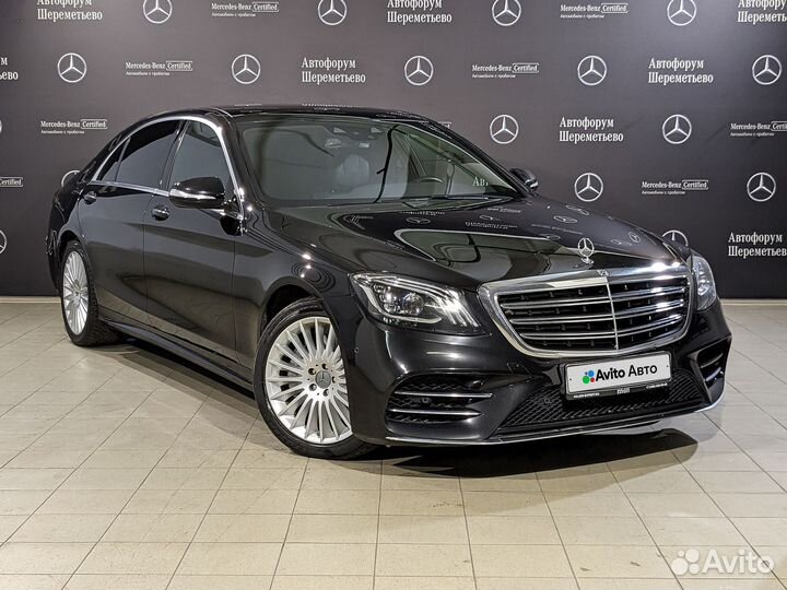 Mercedes-Benz S-класс 2.9 AT, 2020, 59 936 км