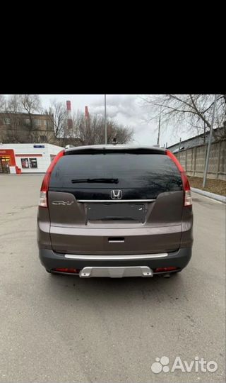 Накладка на задний бампер Honda CR-V 4