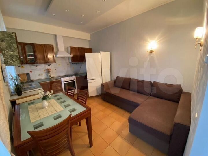 1-к. квартира, 50,9 м², 1/4 эт.