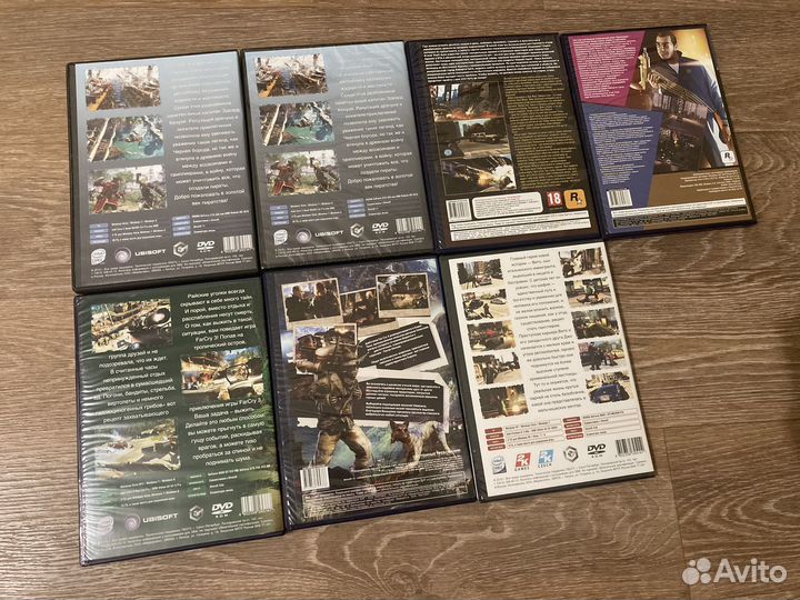 Новые игровые диски DVD диски для PC