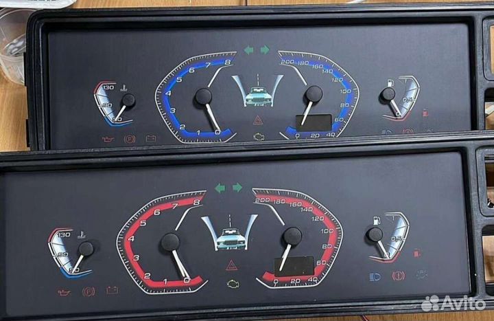 Щиток приборная панел 2107