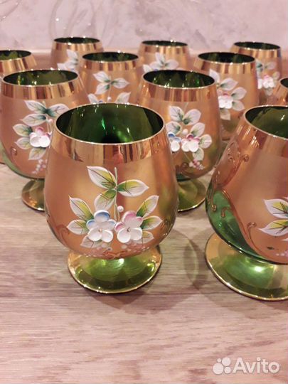 Бокалы богемия чехия