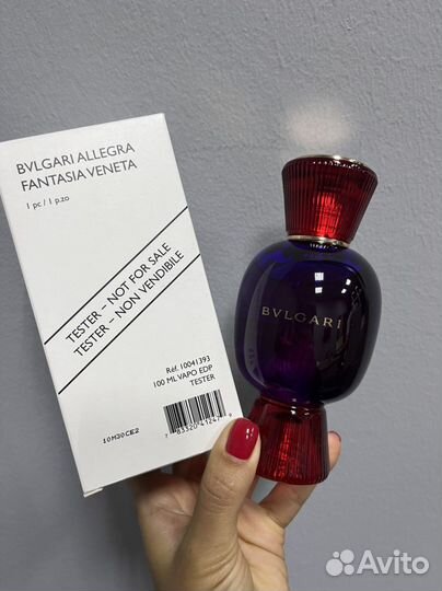 Bvlgari allegra fantasia veneta 100мл тестер
