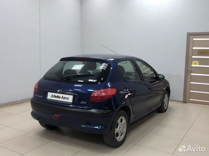 Peugeot 206 1.4 AT, 2001, 221 493 км