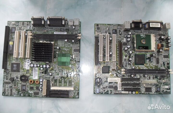 Материнка с процессором антикварная