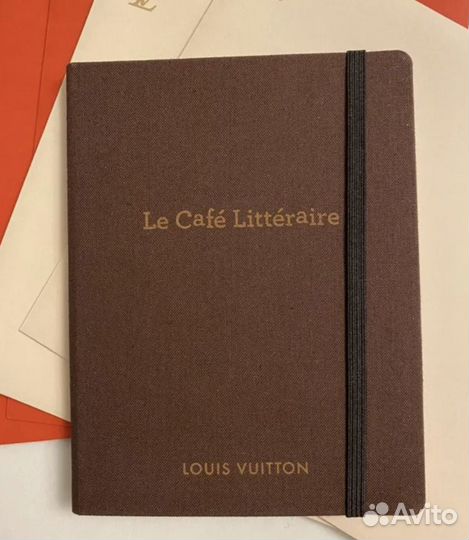 Блокнот Louis Vuitton Le Cafe Litteraire