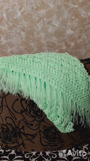 Шаль ручной работы