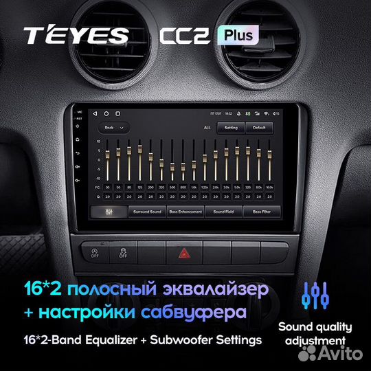 Магнитола Teyes CC2 Plus 6/128 gb