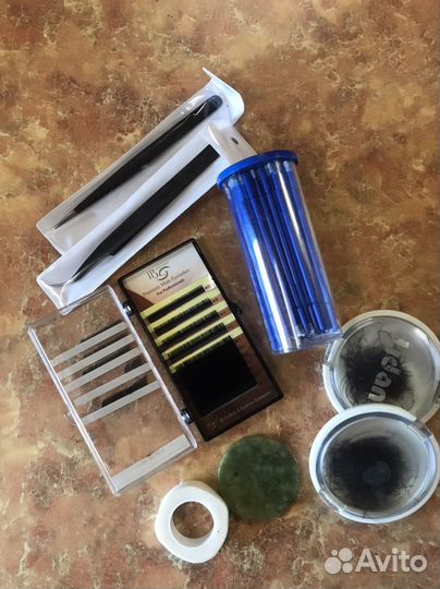 Ресницы для наращивания, микробраши, пинцеты