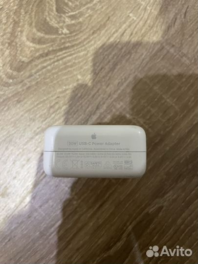 Адаптер apple 30w