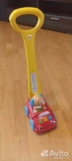 Игрушка-каталка Fisher Price Ученый щенок