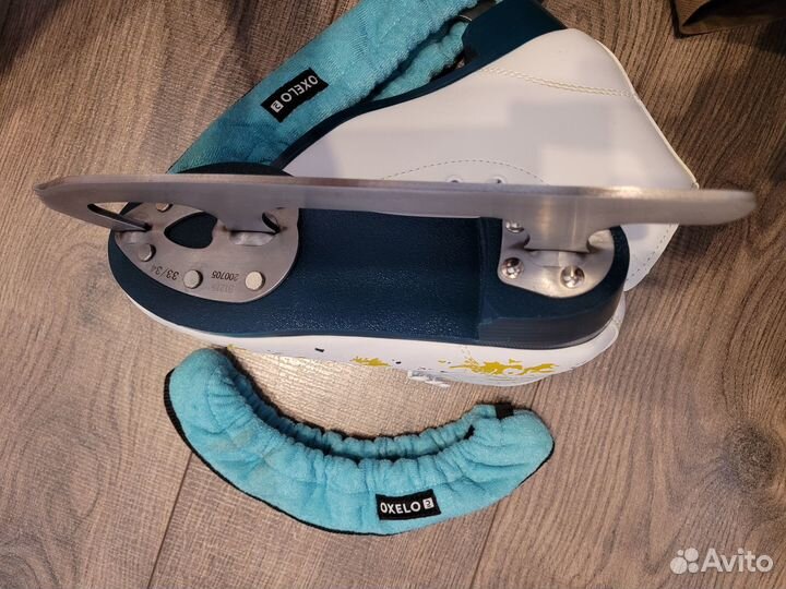 Коньки ледовые для девочек Decathlon Oxelo 32 разм