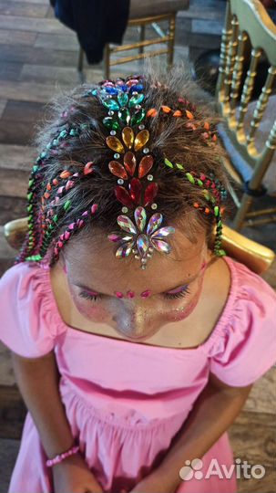 Аниматор и бьюти-бар на детский праздник