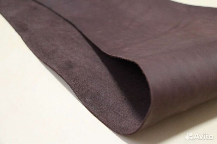 Пола ременная коричневая