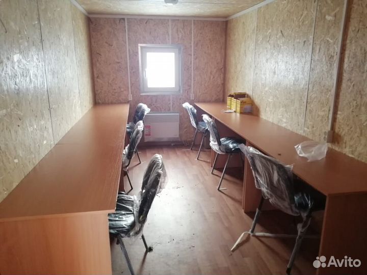 Аренда бытовки с мебелью