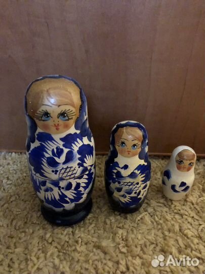 Матрешка деревянная
