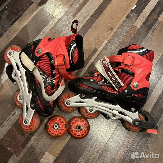 Детские раздвижные ролики 33-38