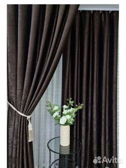 Комплект штор, новые Black Out