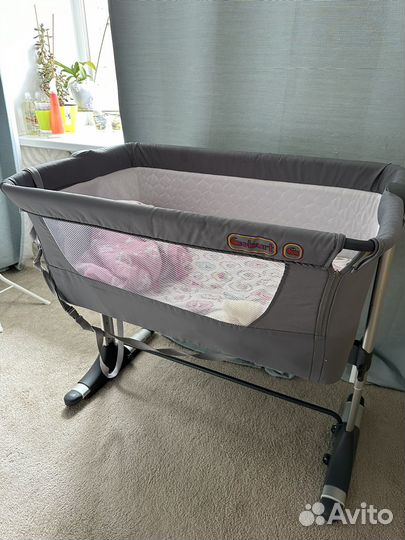 Приставная кроватка