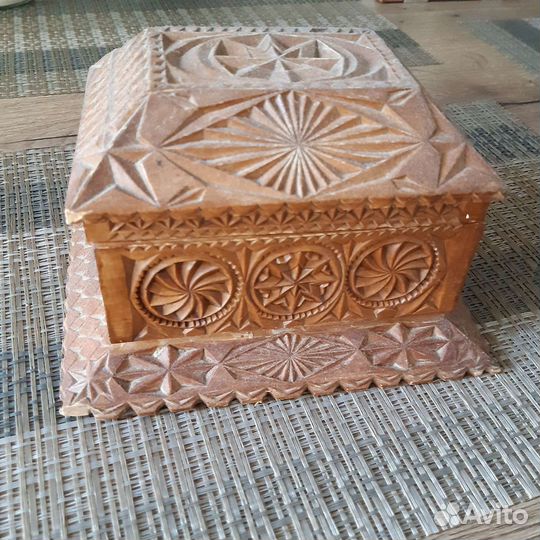 Шкатулка деревянная СССР